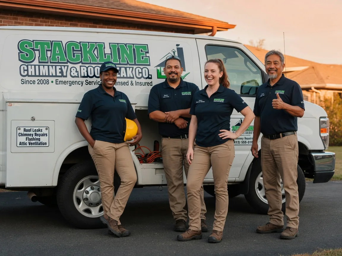 Chimney flashing repair company in Sedalia, MO